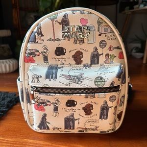 disney star wars backpack purse